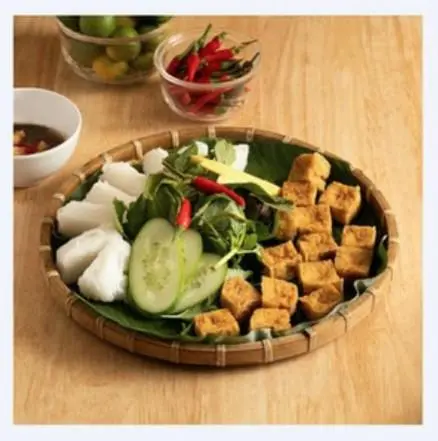 Hình ảnh Bún Đậu Mắm Tôm + 1 ly dừa tắc nhỏ