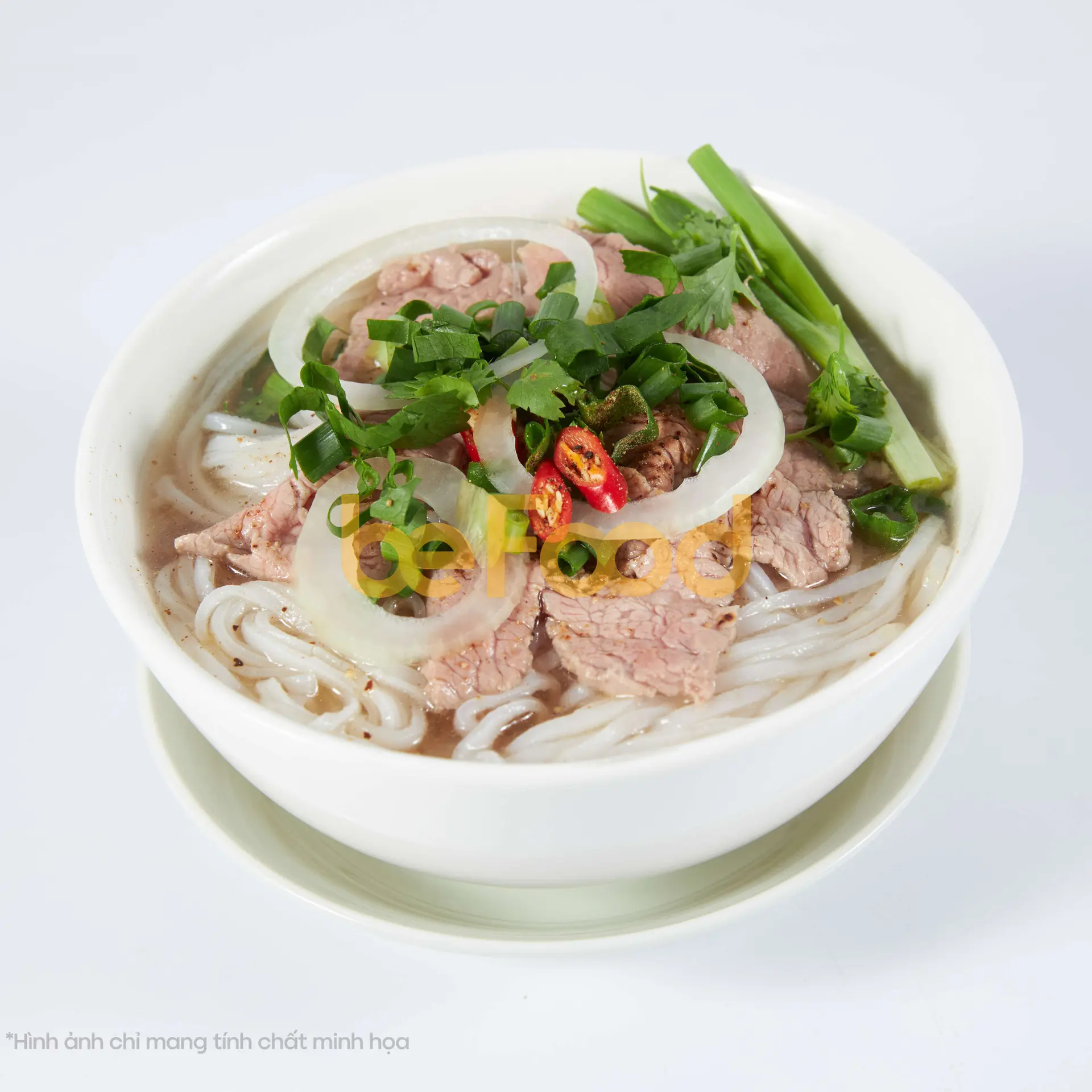 Hình ảnh Phở bò+ nươc sâm