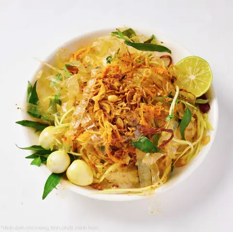 Hình ảnh Bánh tráng trộn truyền thống