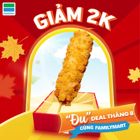 Hình ảnh Corndog Crouton - Nhân Xúc Xích Phô Mai Hokkaido Giảm 2,000Đ