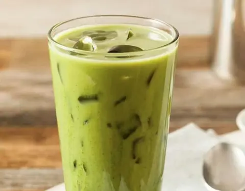 Hình ảnh Trà sữa thái xanh