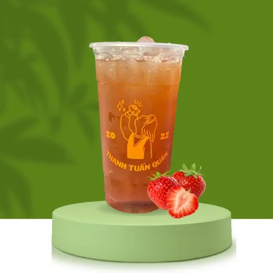 Hình ảnh Hồng trà dâu