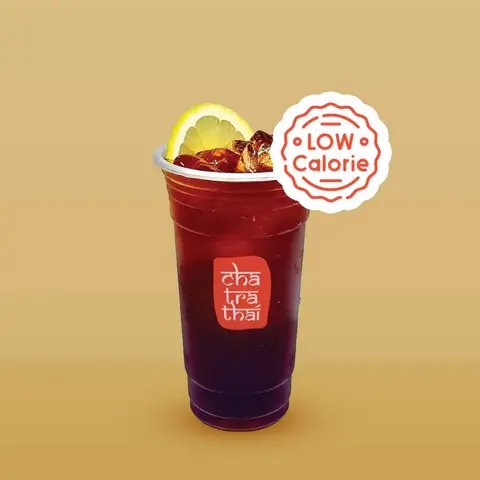 Hình ảnh Trà chanh đỏ ít calo - low-calorie Thai lemon red tea