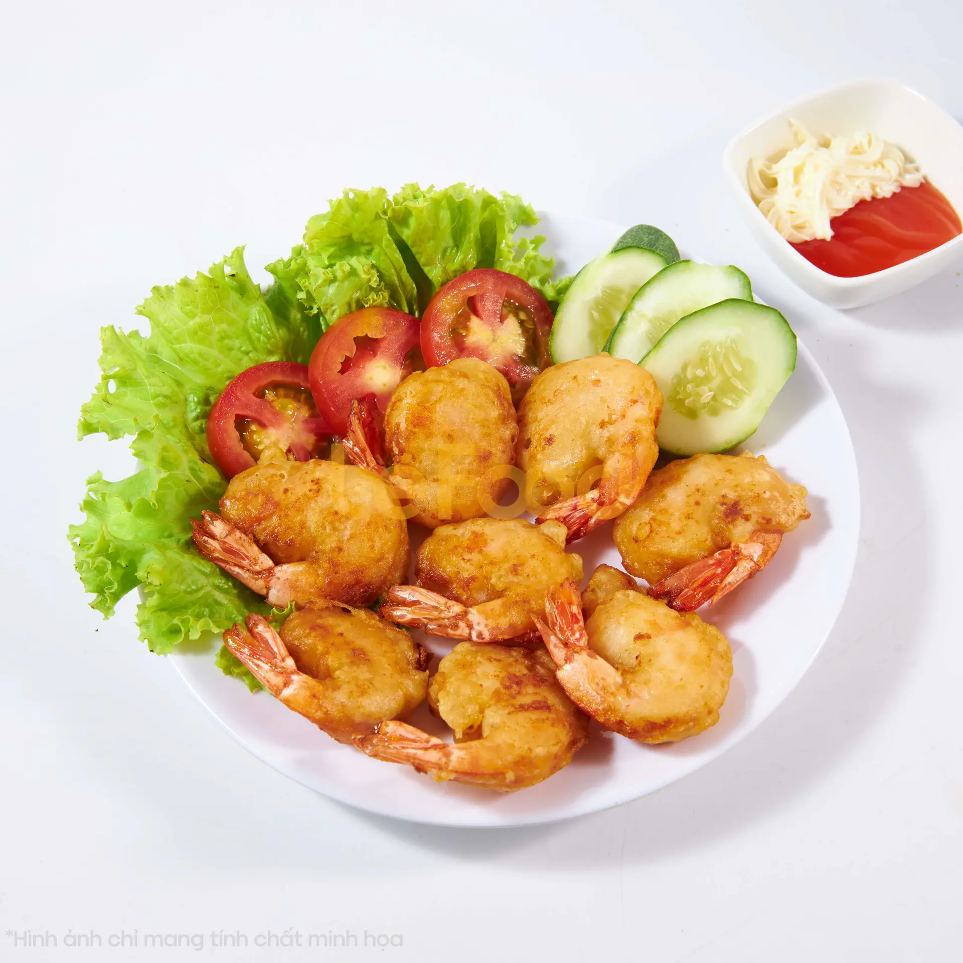 Hình ảnh Tôm chiên bột