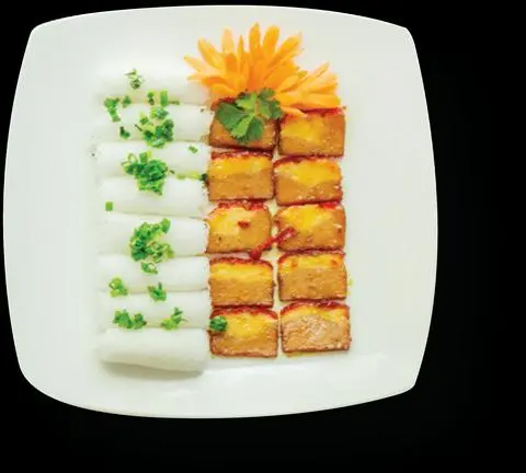 Hình ảnh Heo quay chay bánh hỏi