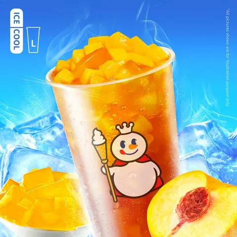 Hình ảnh Trà Đào Bigsize.