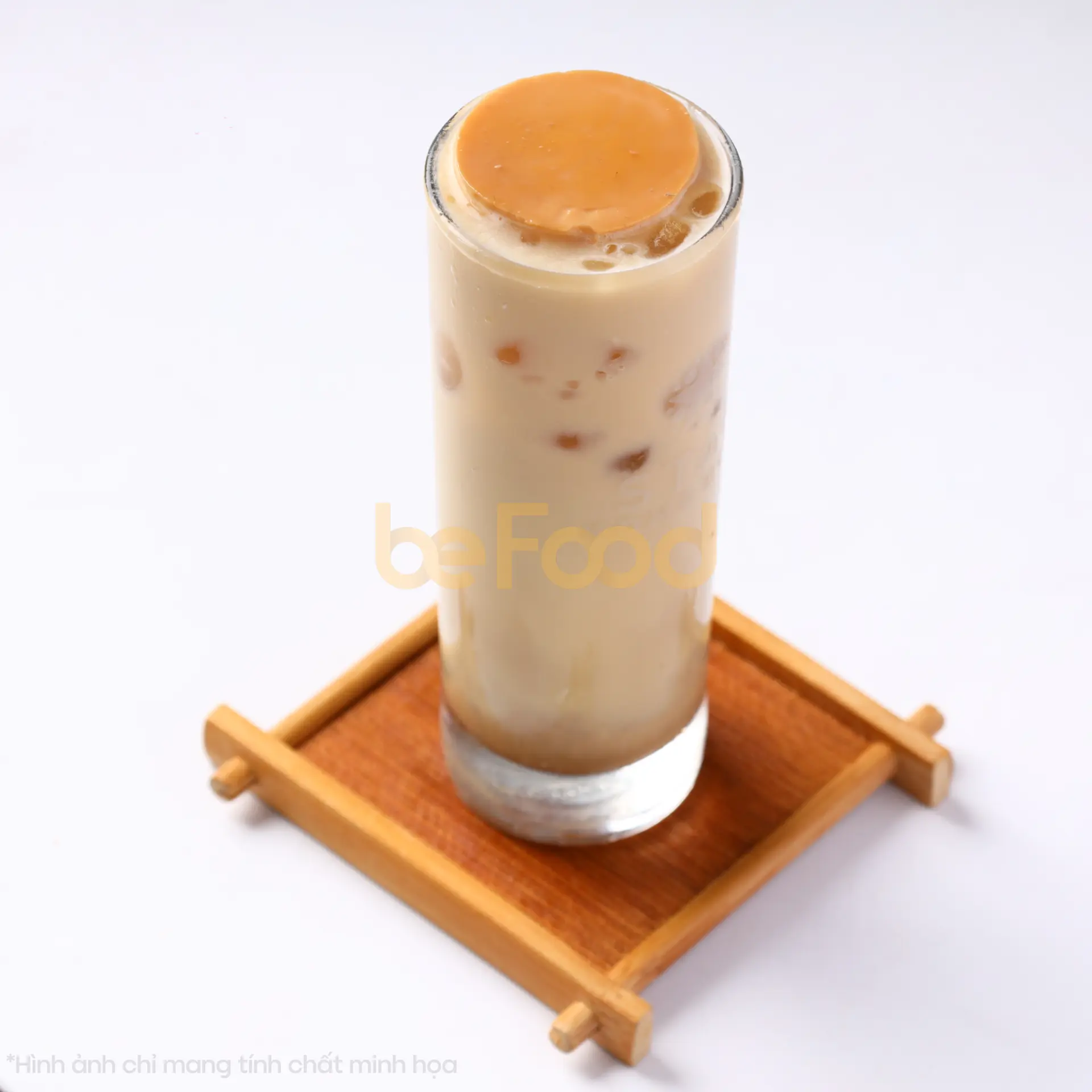 Hình ảnh Trà sữa bánh flan
