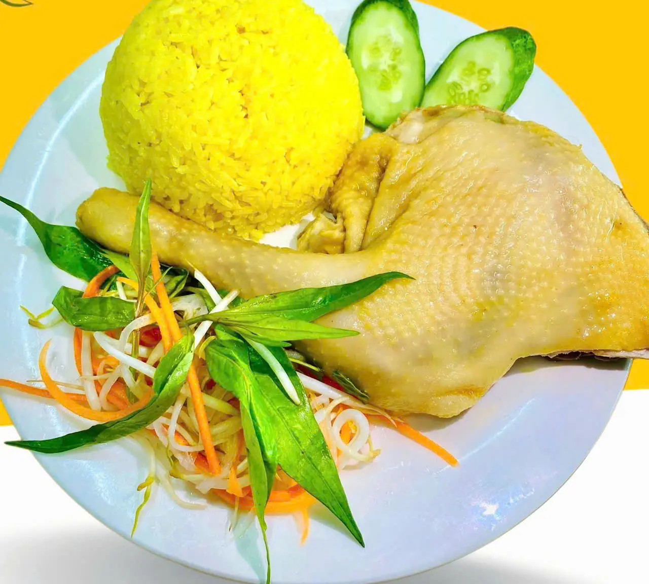 Hình ảnh Cơm đùi gà góc tư