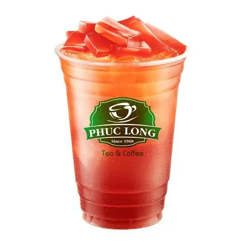Hình ảnh Trà Ô Long Dâu
