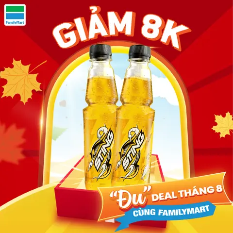 Hình ảnh Combo 2 Sting Vàng 330Ml Giảm 8,000Đ