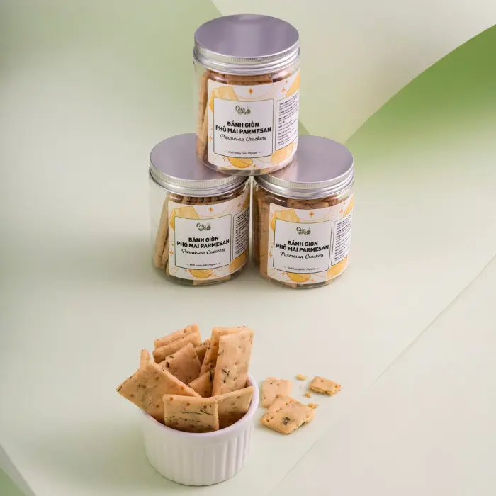 Hình ảnh Bánh giòn phô mai Parmesan