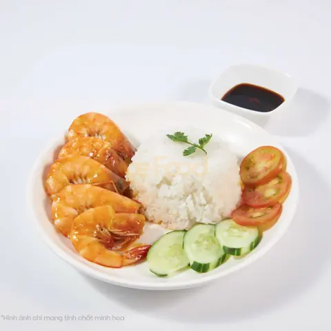 Hình ảnh Cơm tôm rim