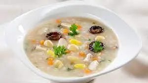 Hình ảnh Cháo tôm khô - hạt sen