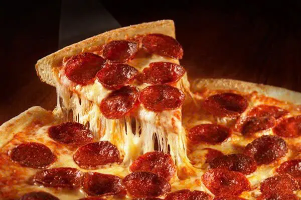 Hình ảnh Pizza tươi. pepperoni 20cm