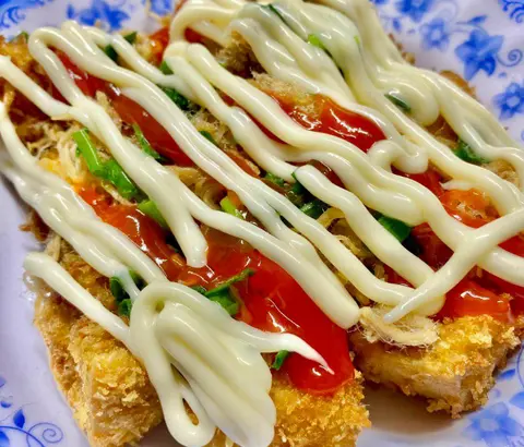 Hình ảnh Đậu non dăm bông trứng muối