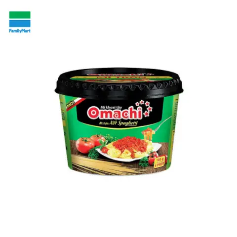 Hình ảnh Mì Trộn Xốt Spaghetti Omachi 105G