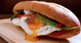 Hình ảnh Bánh mì ốp la