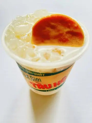 Hình ảnh Sữa đậu nành bánh flan