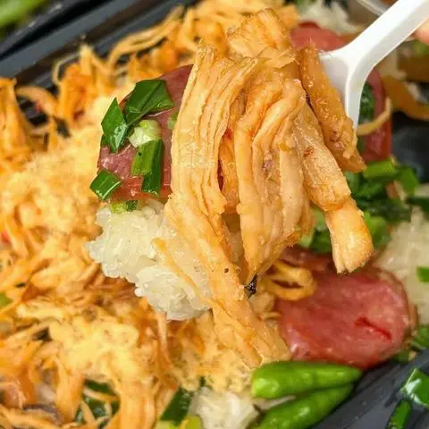 Hình ảnh Xôi gà tả tơi - size lớn
