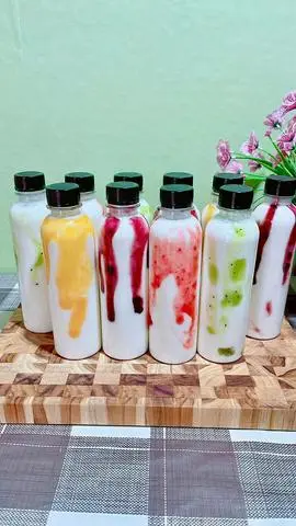 Hình ảnh Sữa chua uống mix trái cây các loại