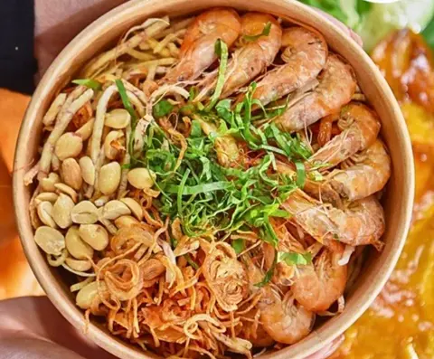 Hình ảnh Gỏi khoai môn tép đồng