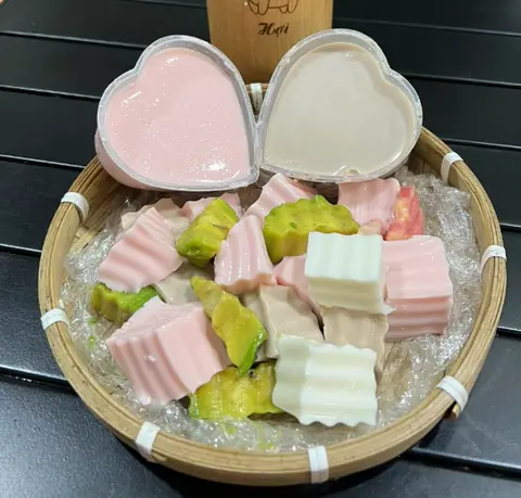 Hình ảnh Sữa chua dẻo mix vị socola - dâu