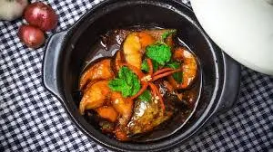 Hình ảnh Cơm cá lóc kho