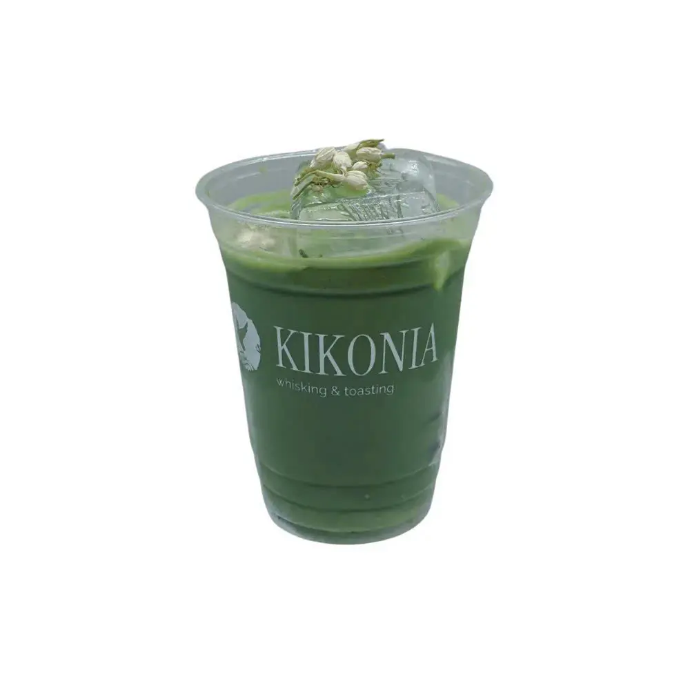 Hình ảnh Matcha latte hoa nhài