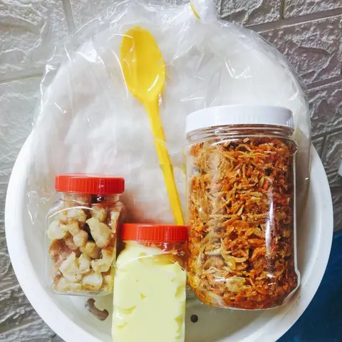 Hình ảnh COMBO TRÒN SƯƠNG MUỐI TÉP BƠ TÓP MỠ