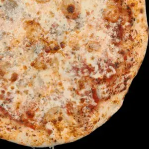 Hình ảnh Pizza 4 loại phô mai - Quattro formaggi sourdough pizza