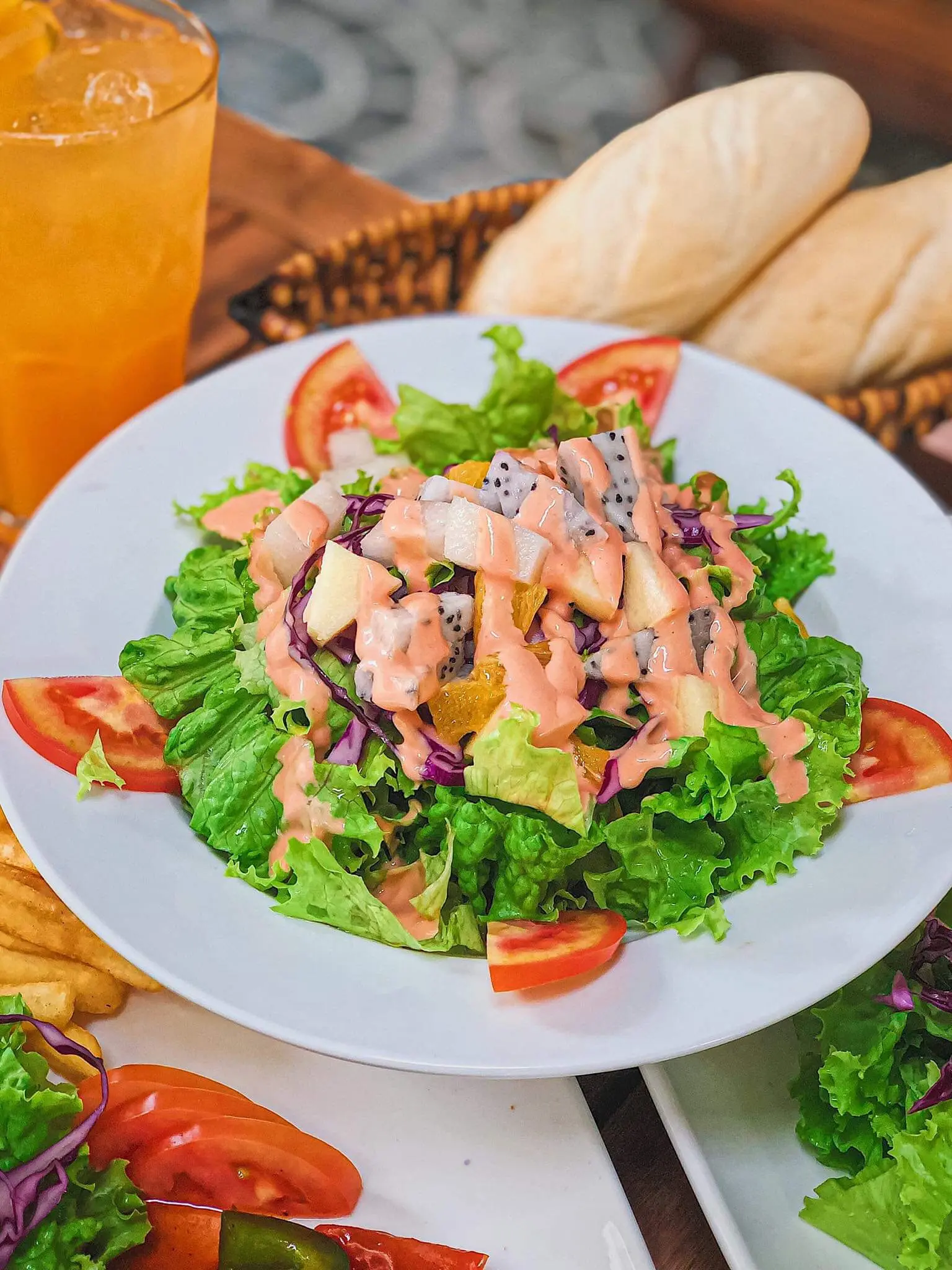 Hình ảnh Salad trộn trái cây