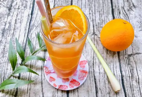 Hình ảnh Trà cam tươi