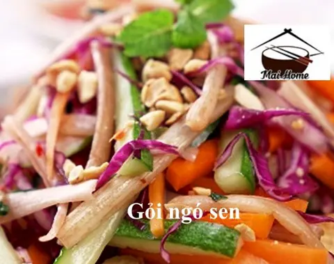 Hình ảnh Gỏi ngó sen chay