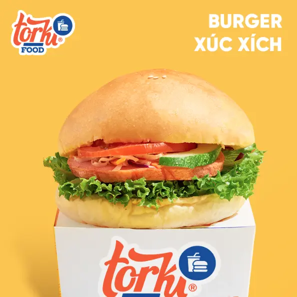 Hình ảnh Burger Xúc Xích