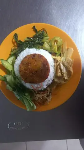 Hình ảnh Cơm chả nấm chay