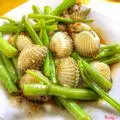 Hình ảnh Sò huyết xào tỏi