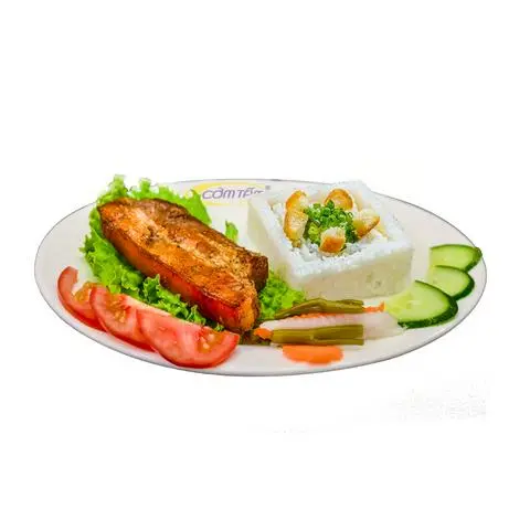 Hình ảnh Cơm tấm thịt ba rọi nướng