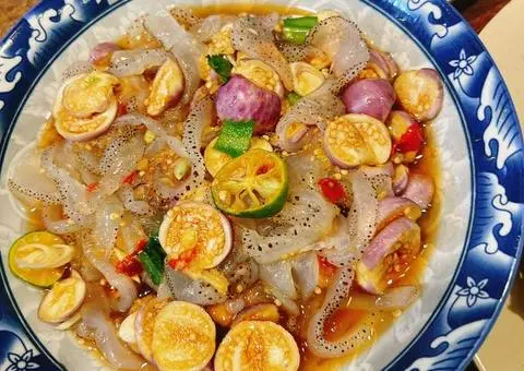Hình ảnh Sứa mắm nhĩ cà pháo