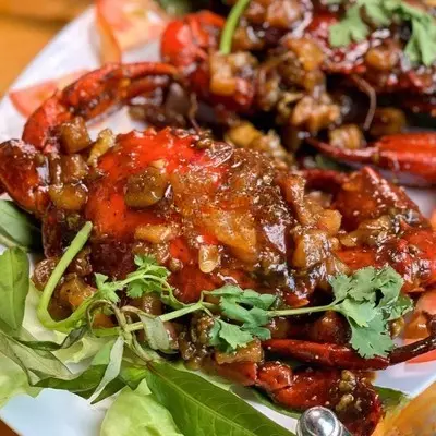 Hình ảnh 2 cua to hơn cua menu