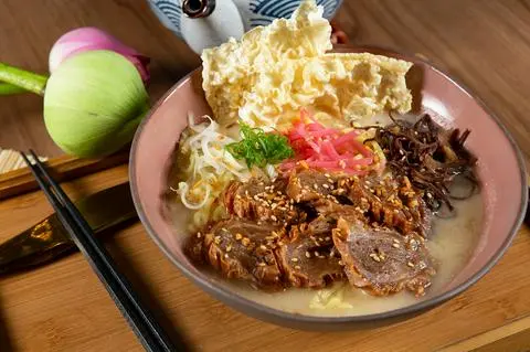 Hình ảnh Mì ramen xá xíu phúc tuệ - phuc tue vegan ramen - ve32
