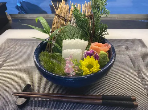 Hình ảnh Sashimi Mực