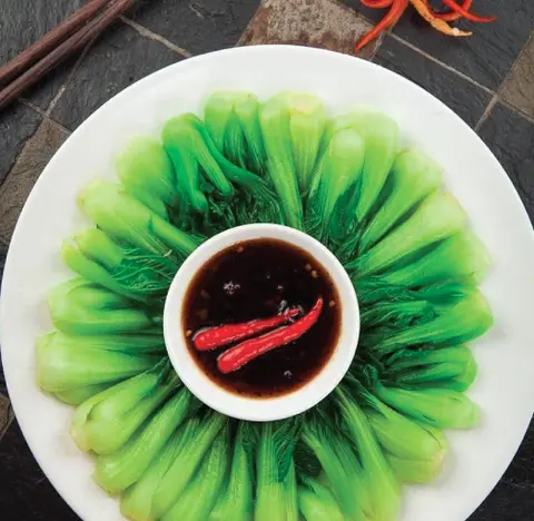 Hình ảnh Cải thìa luộc