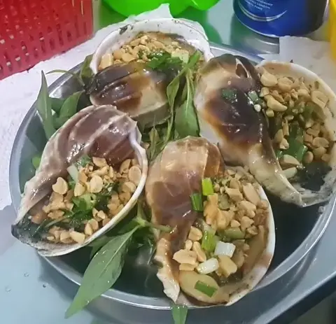 Hình ảnh Ốc khế nướng mỡ hành