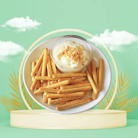 Hình ảnh Bánh Que Chấm - Sốt Phô Mai Dẻo