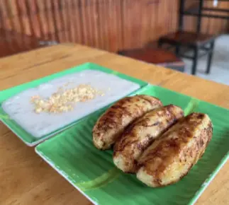 Hình ảnh Chuối ép nướng