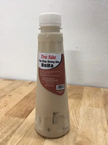 Hình ảnh Trà sữa trân châu đường đen Boba