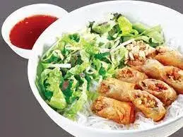 Hình ảnh Bún chả giò chay