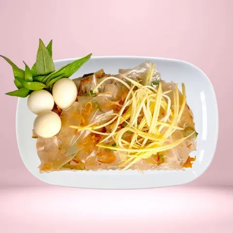 Hình ảnh Bánh tráng trộn sa tế