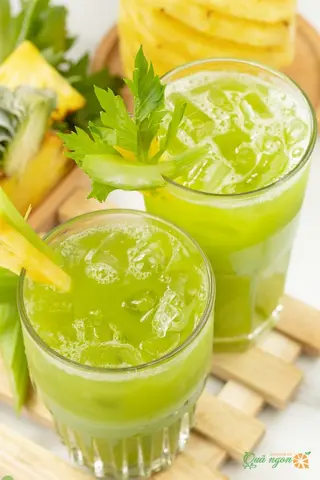 Hình ảnh Nước ép mix thơm cần tây