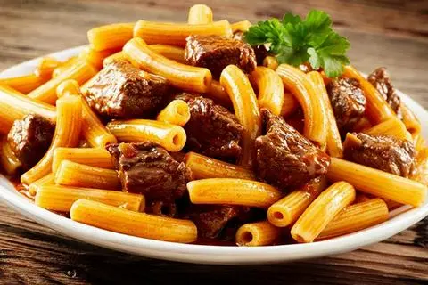 Hình ảnh Nui xào bò